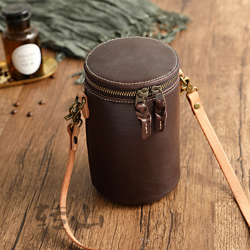 Women's Glamorous Retro Leather Cowhide Fashion Crossbody Bags