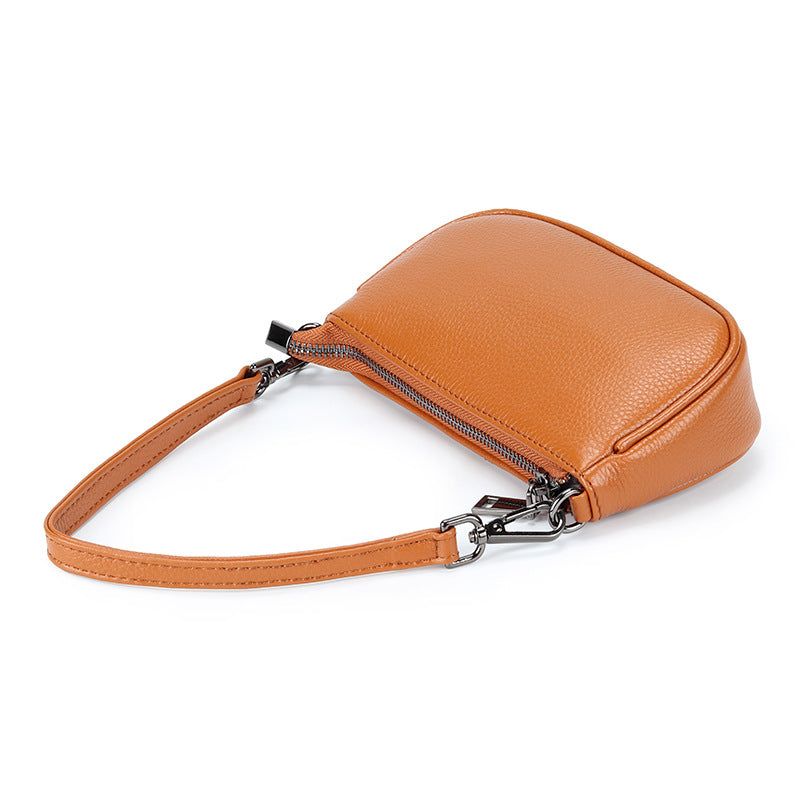 Women's Genuine Leather Mobile First Layer Cowhide Crossbody Bags