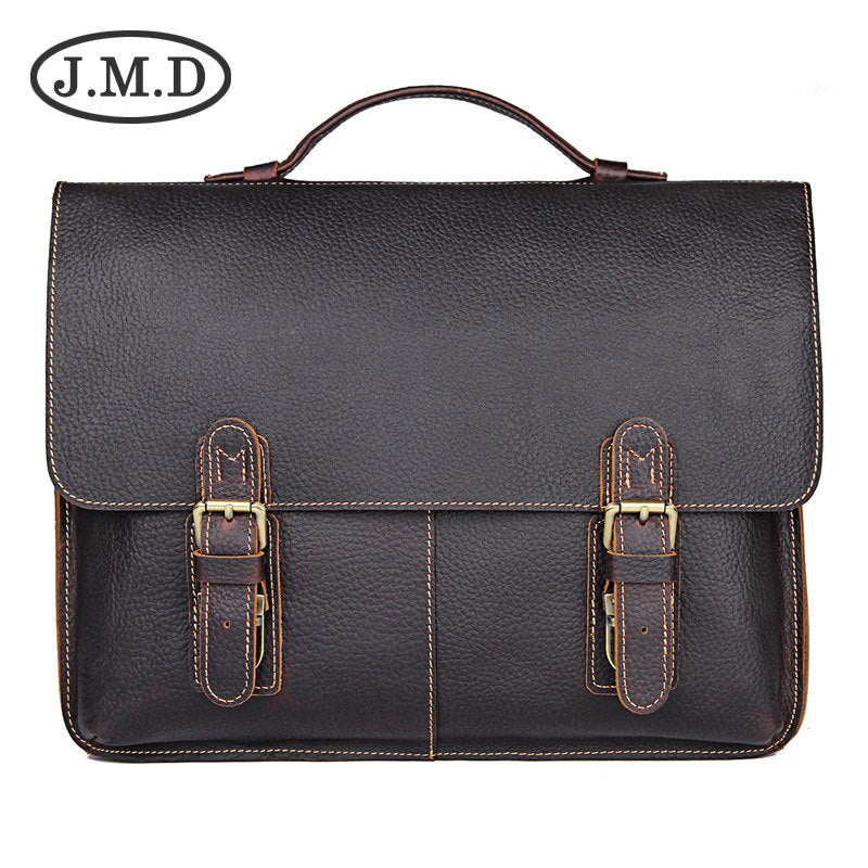 Men's Popular Retro Leather Business Computer Men's Briefcases