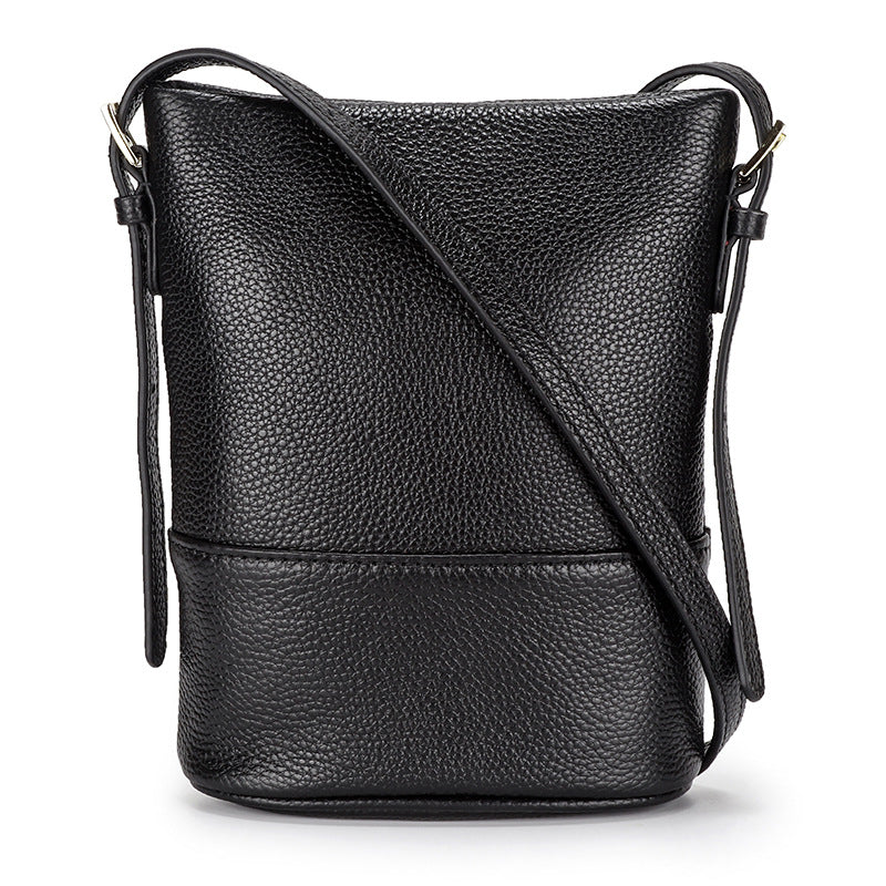 Women's Leather First Layer Cowhide Mobile Phone Bags