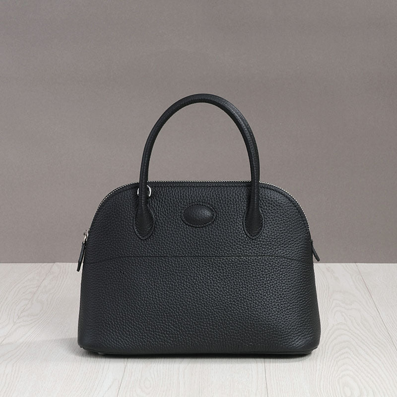 Women's Pattern First Layer Cowhide Portable Shell Crossbody Bags