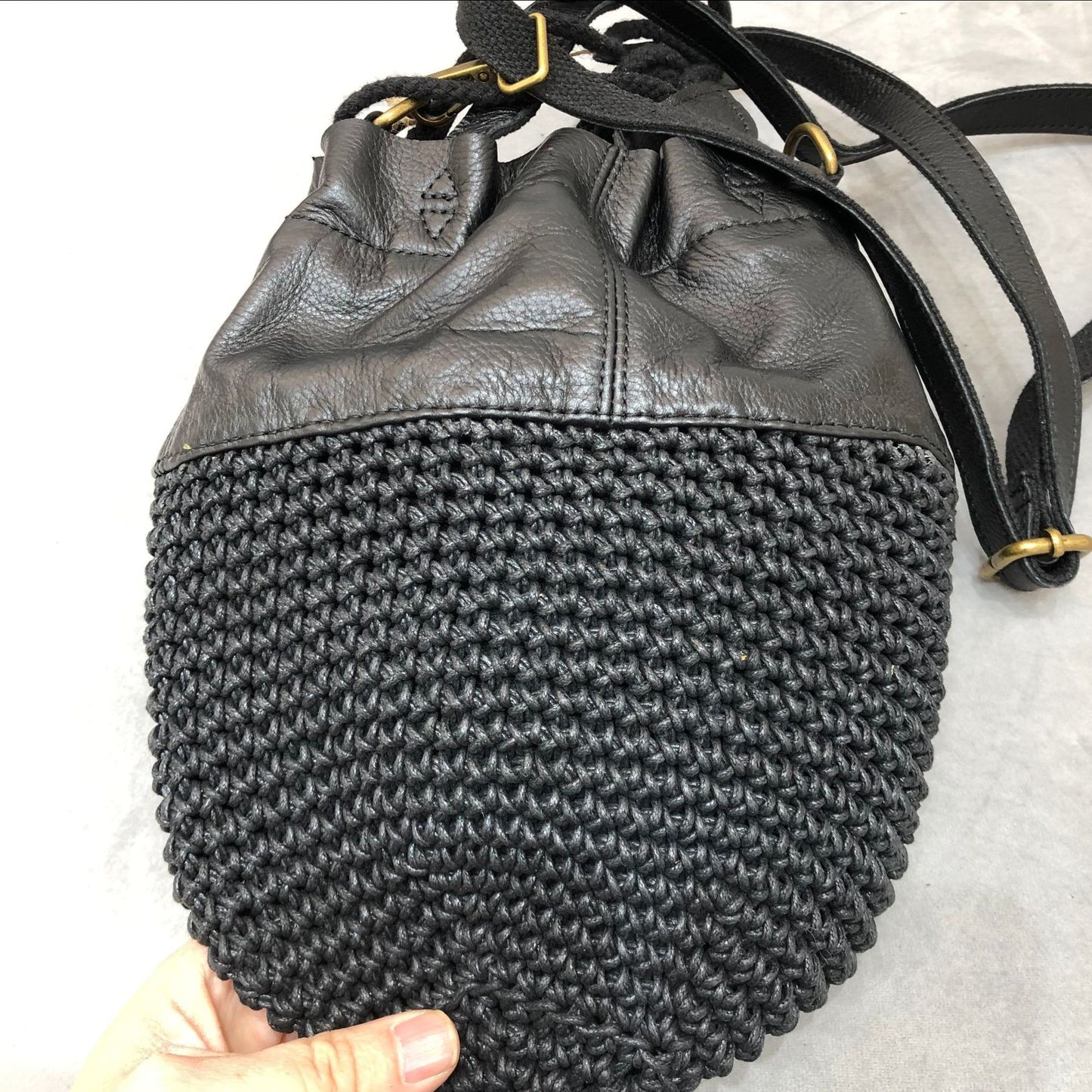 Women's Style First Layer Cowhide Wax Rope Bags