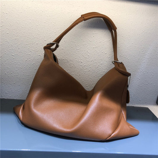 Women's Large Capacity Fashion Korean Style Dumpling Shoulder Bags