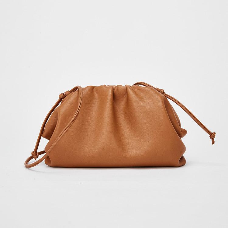 Women's Cloud Soft Leather Hand Dumpling Fashion Shoulder Bags
