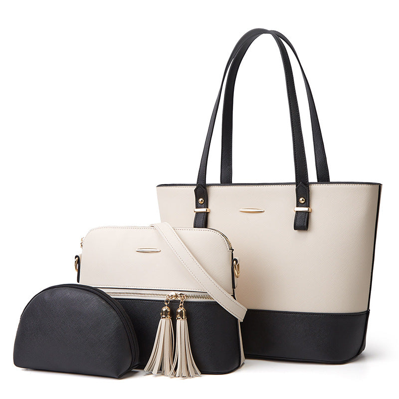 Comfortable Women's Durable Glamorous Elegant Three-piece Shoulder Bags