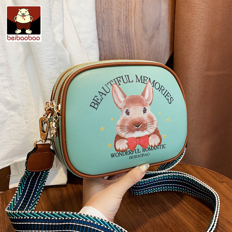 Women's Trendy Korean Fashion Wide Strap Western Shoulder Bags