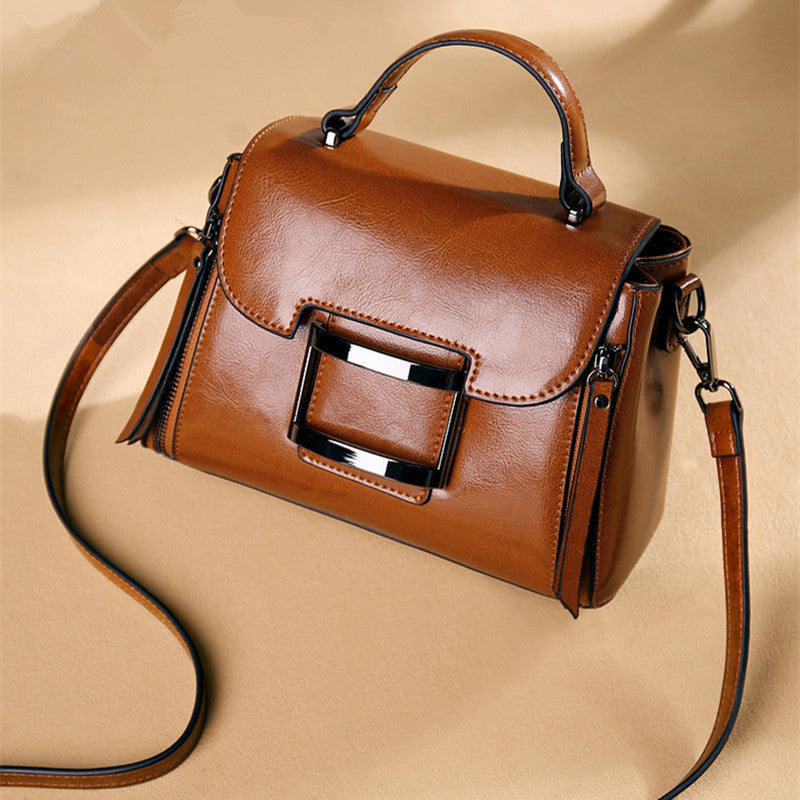 Women's Original Single Style Retro Classic Genuine Handbags