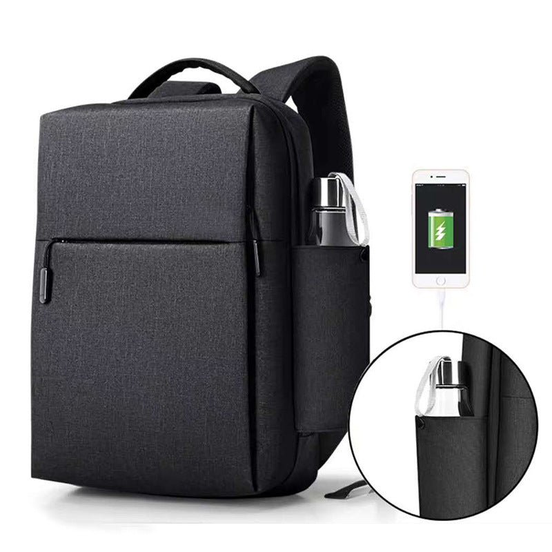 Women's & Men's & Large Capacity Solid Color Canvas Backpacks