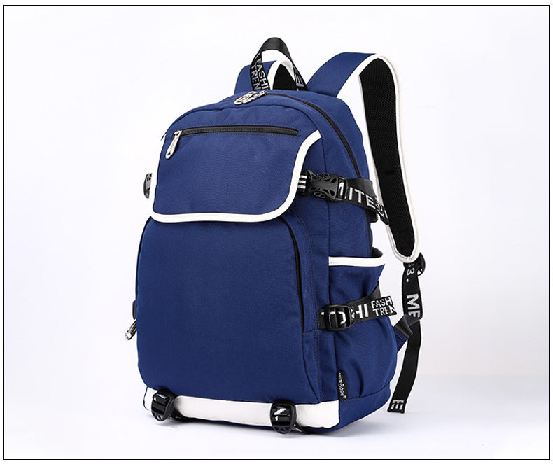 Business Computer Printing Large Capacity Green Backpacks