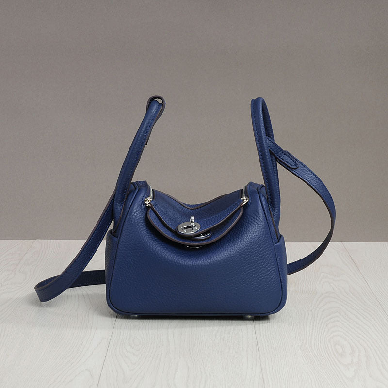 Women's Medicine Box Big Quality First Layer Leather Handbags