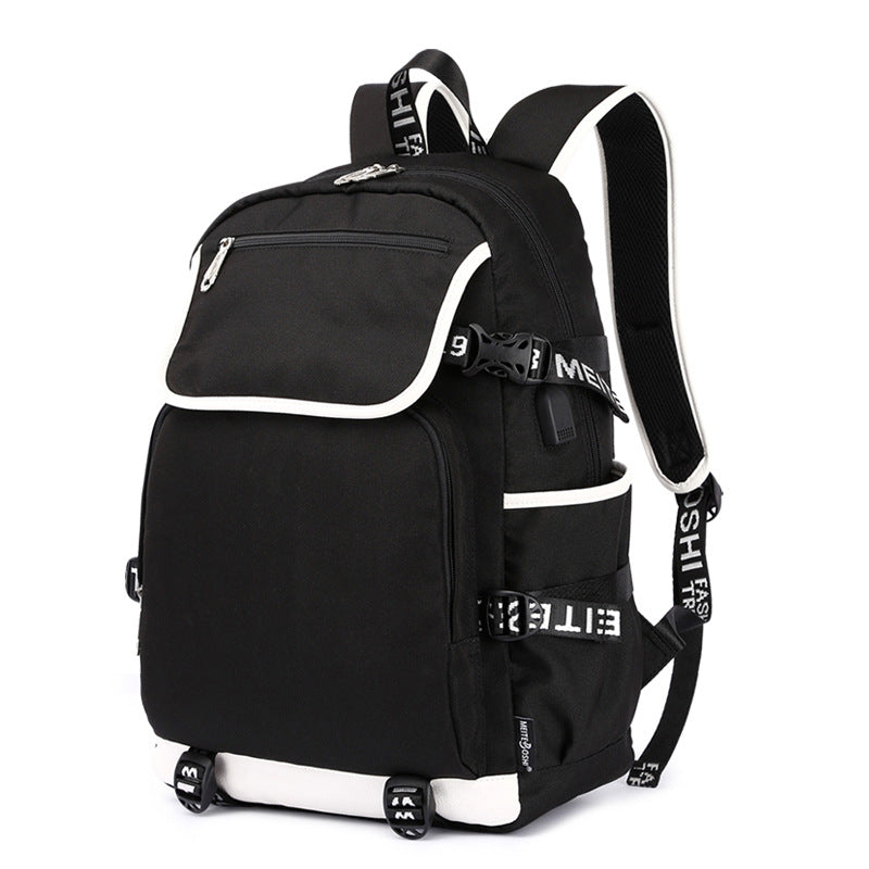 Business Computer Printing Large Capacity Green Backpacks