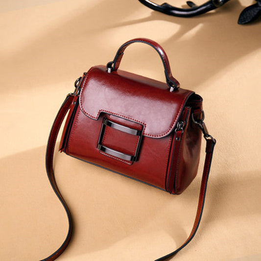 Women's Original Single Style Retro Classic Genuine Handbags