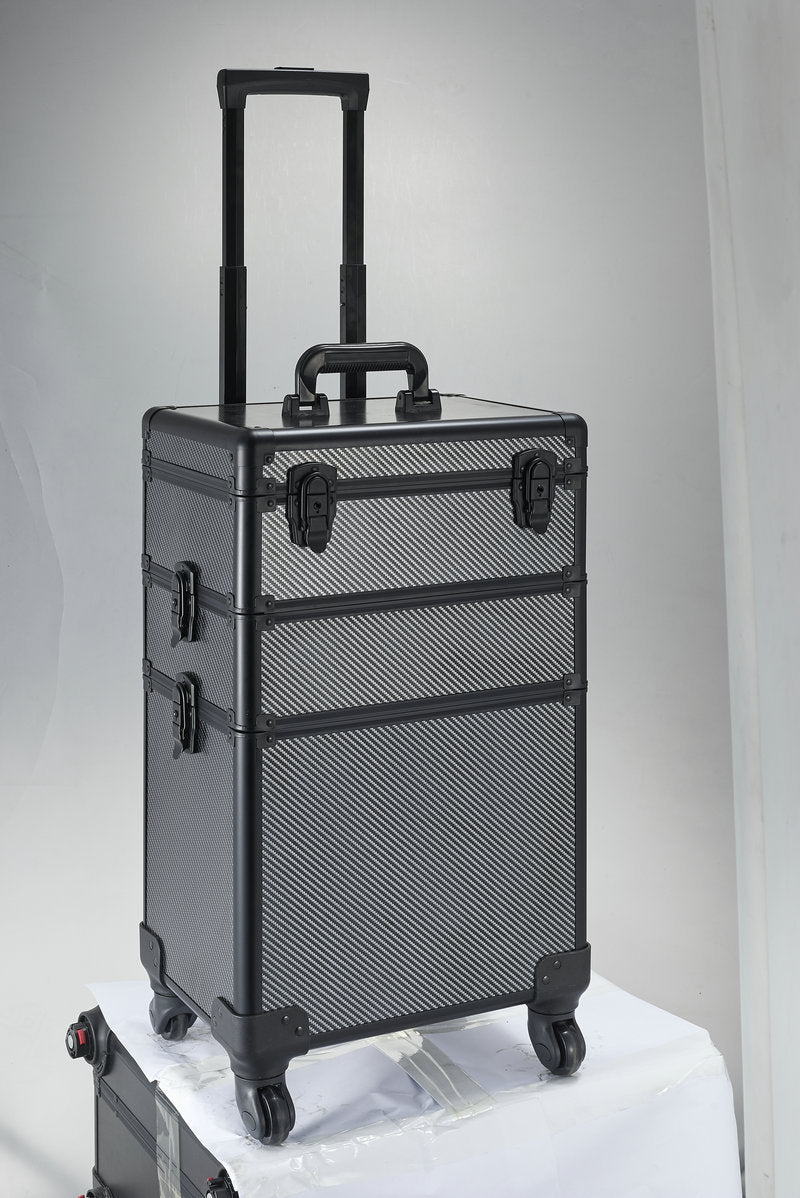 Glass Professional Makeup Fixing Artist Large Capacity Cosmetic Cases