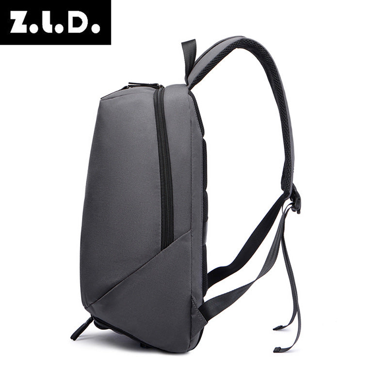 Men's Waterproof Trendy Vertical Model In Shape Backpacks