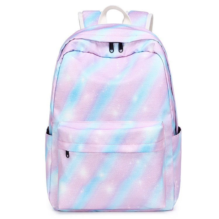 Children's Female Color Waterproof Synthetic Material Large Elementary School Students' Schoolbags