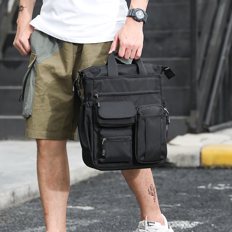 Men's Unique Trendy Business Large Capacity Men's Shoulder Bags