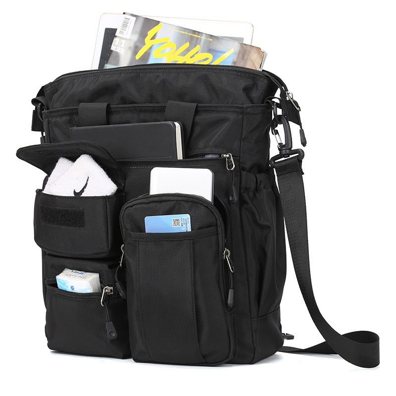 Men's Unique Trendy Business Large Capacity Men's Shoulder Bags