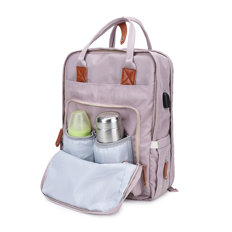 Women's Mummy Diaper Multifunctional Short Trip Bags