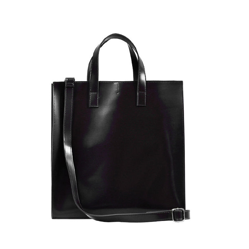 Men's Korean Style Fashion Retro Business Bright Men's Messenger Bags