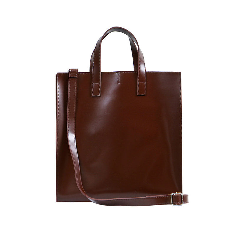 Men's Korean Style Fashion Retro Business Bright Men's Messenger Bags