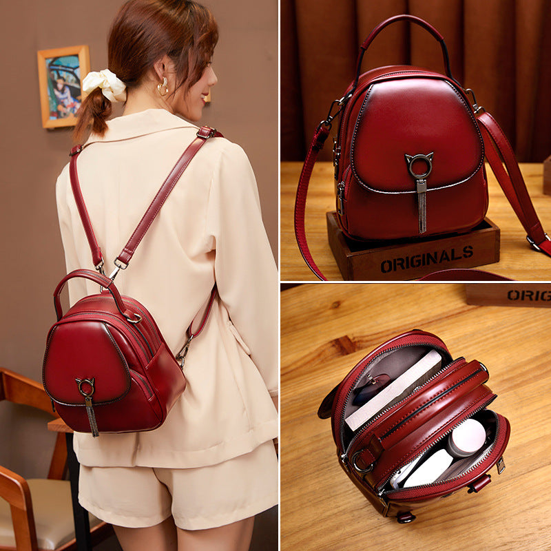 Women's Beautiful Korean Style Fashion Saddle Backpacks
