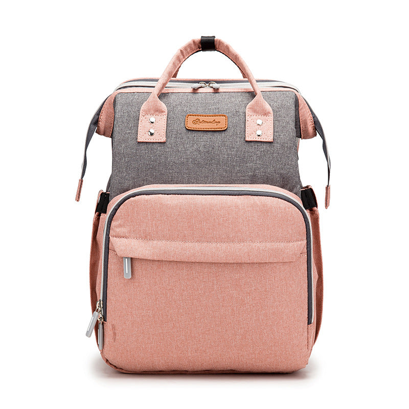 Folding Mummy Bedspread Multifunctional Foldable Diaper Waterproof Backpacks