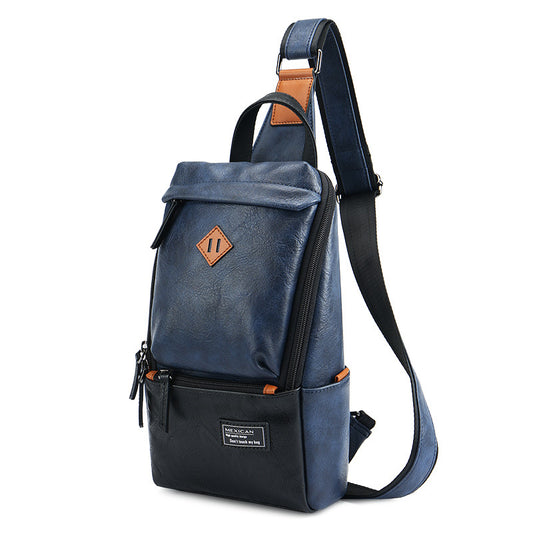 Scarecrow For Boys Street Trendy Large Men's Chest Bags