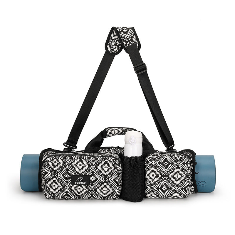 Fitness Yoga Mat Water Cup Tissue Mobile Sports Backpacks
