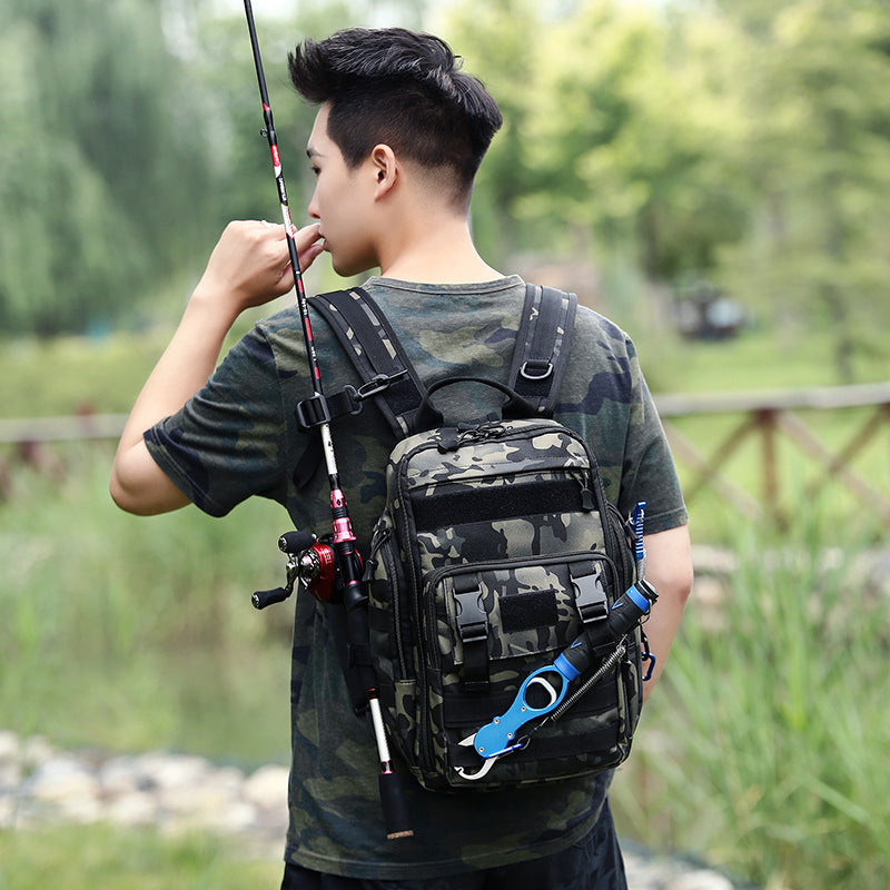 Men's Lure Single Multifunctional Exercise Large Capacity Sports Backpacks