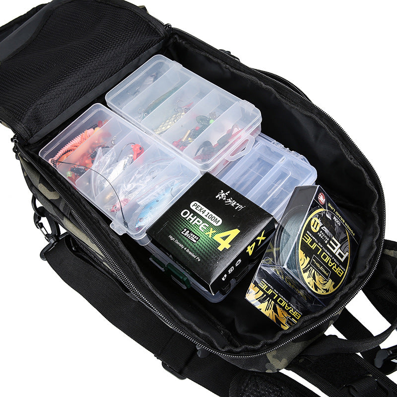 Men's Lure Single Multifunctional Exercise Large Capacity Sports Backpacks