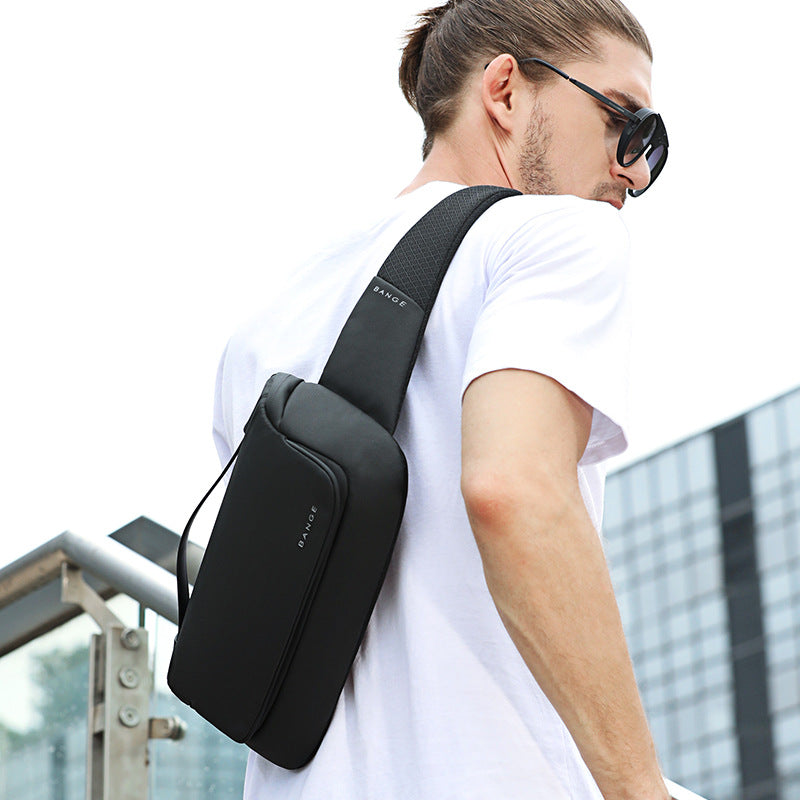 Bange Leisure Business Trendy Fashion Lightweight Men's Chest Bags