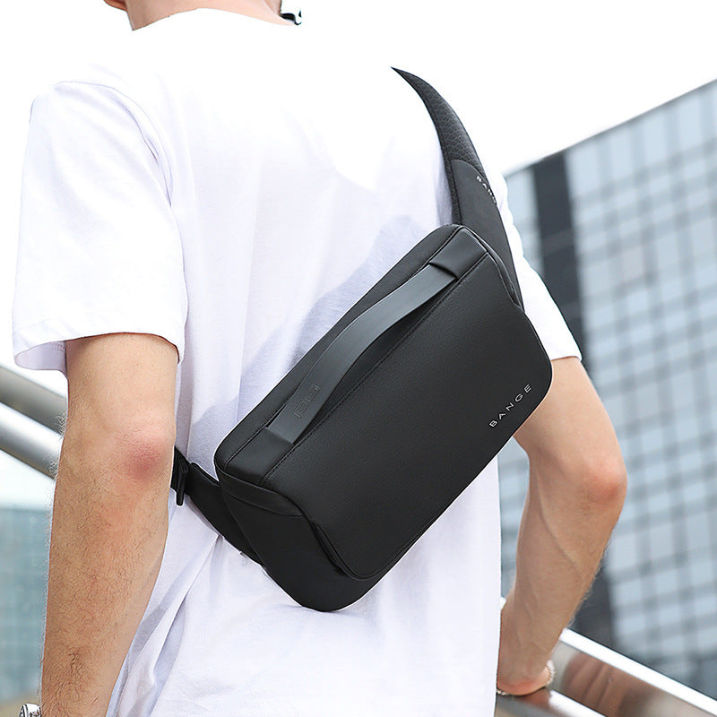 Bange Leisure Business Trendy Fashion Lightweight Men's Chest Bags