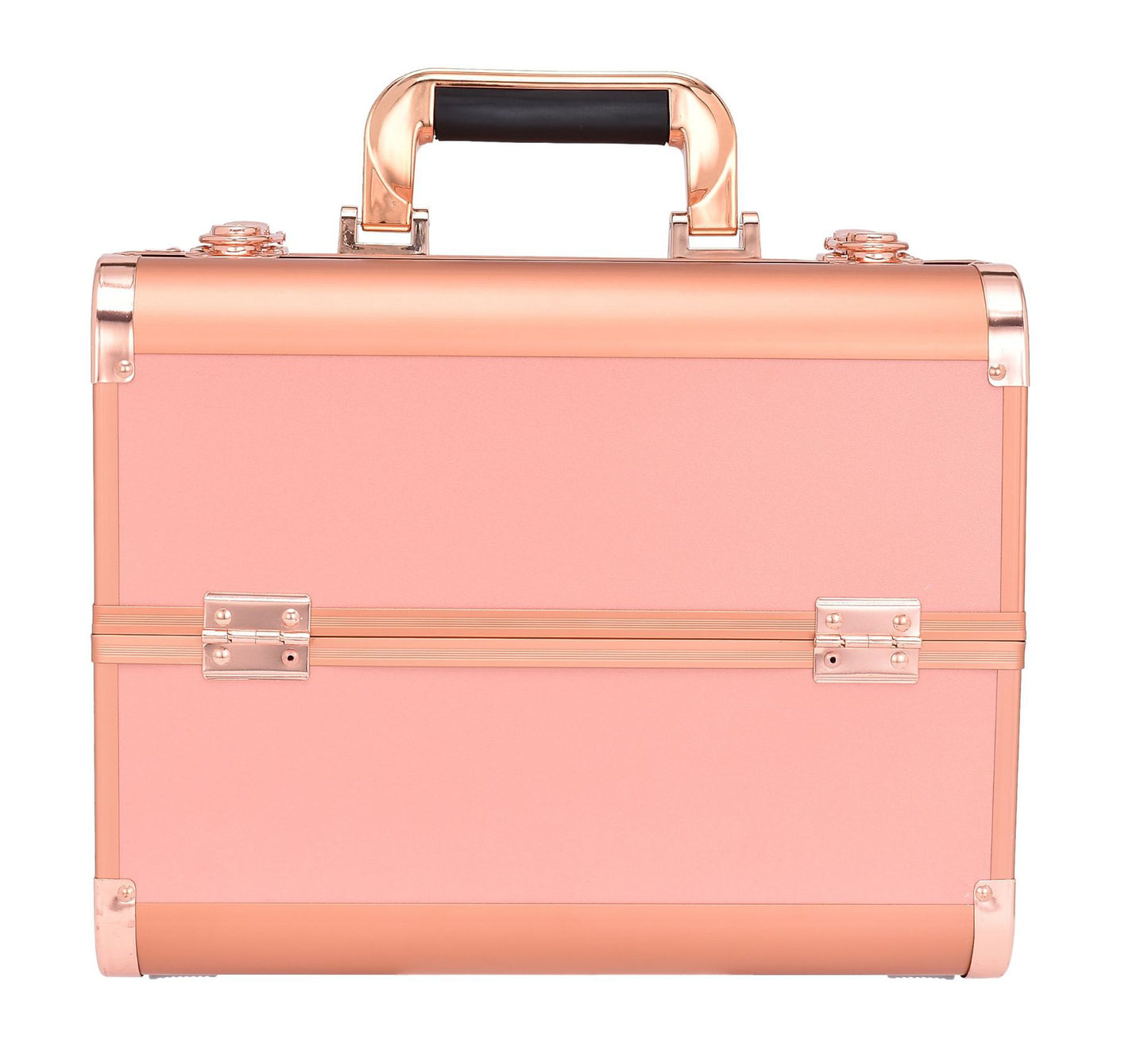 Rose Gold Large Nail Beauty Box Cosmetic Cases