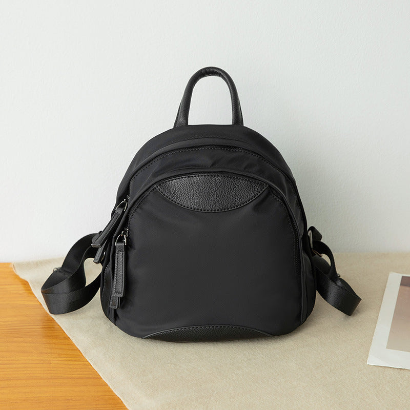 Women's Korean Fashionable Nylon Oxford Cloth Waterproof Backpacks