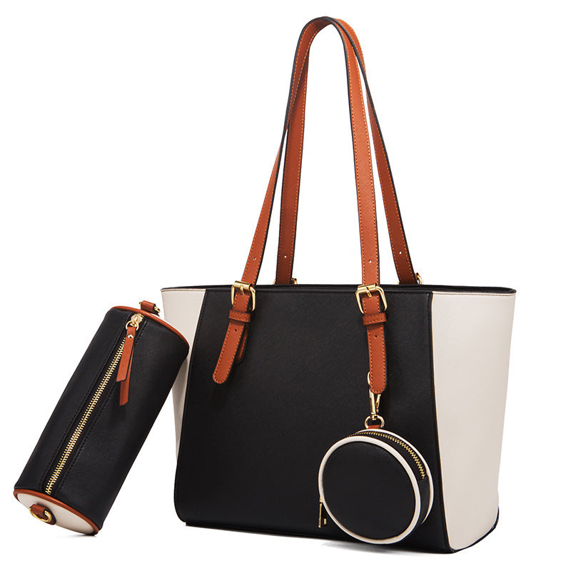 Women's Fashion Match Sets Portable Mother Hair Tote Bags