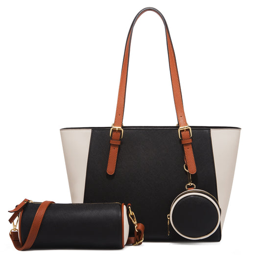 Women's Fashion Match Sets Portable Mother Hair Tote Bags