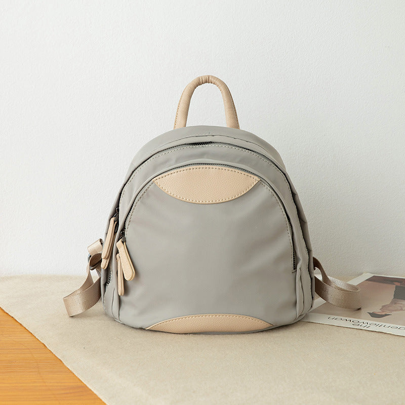 Women's Korean Fashionable Nylon Oxford Cloth Waterproof Backpacks
