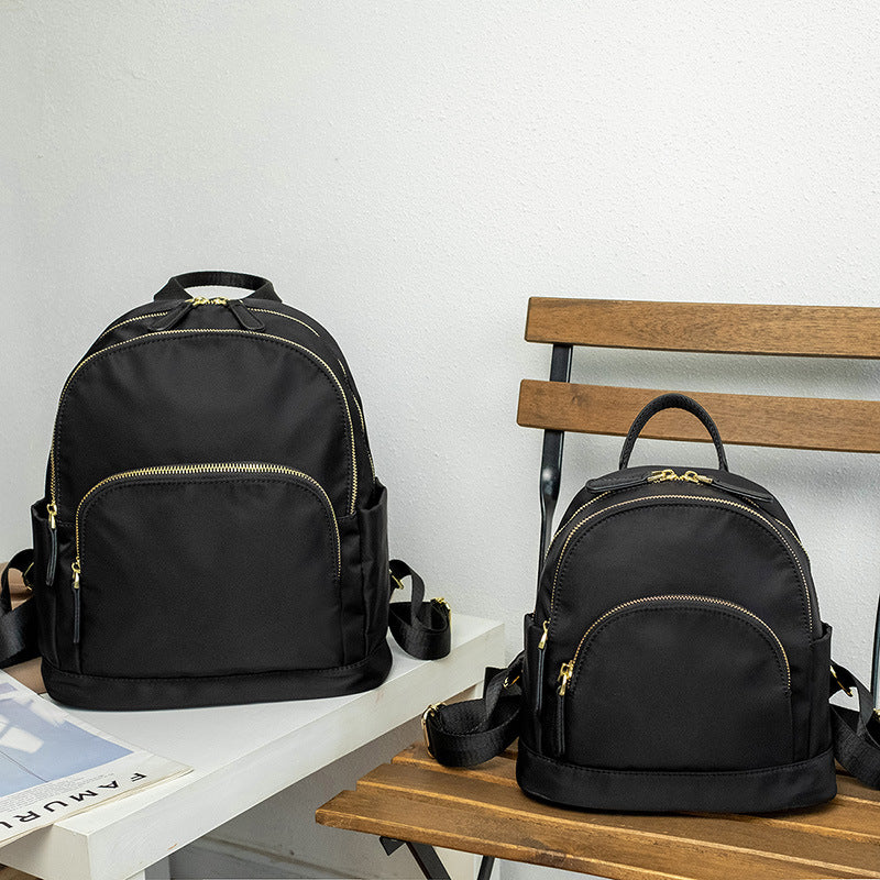 Women's Korean Fashionable Large Capacity Oxford Cloth Backpacks