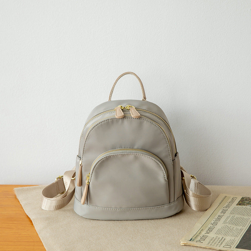 Women's Korean Fashionable Large Capacity Oxford Cloth Backpacks
