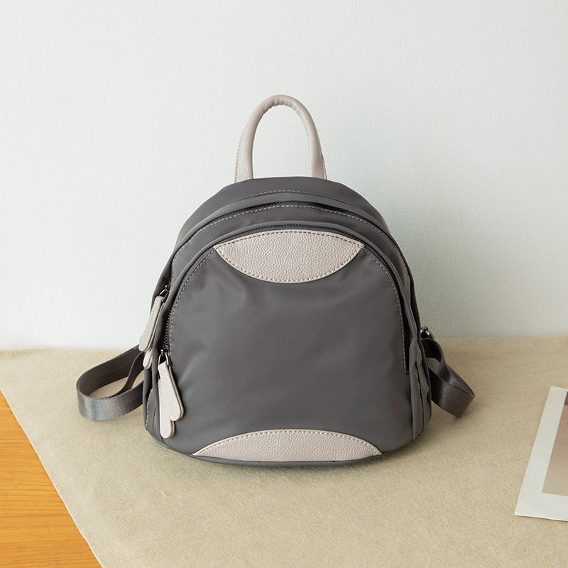 Women's Korean Fashionable Nylon Oxford Cloth Waterproof Backpacks