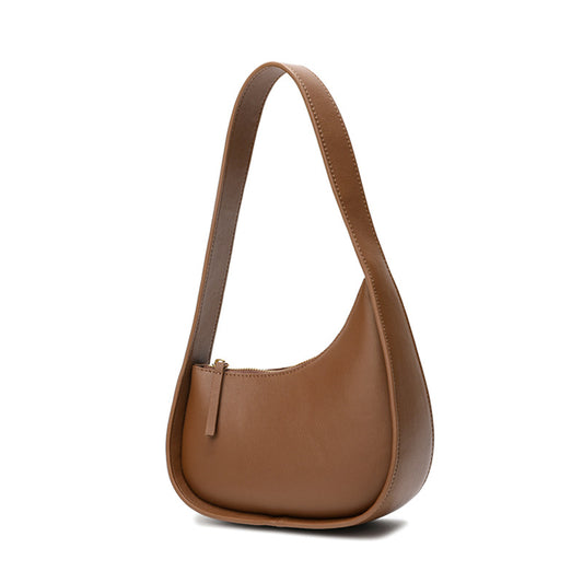 Women's Strictly Selected Genuine Leather Fashion Summer Simple Irregular Shoulder Bags