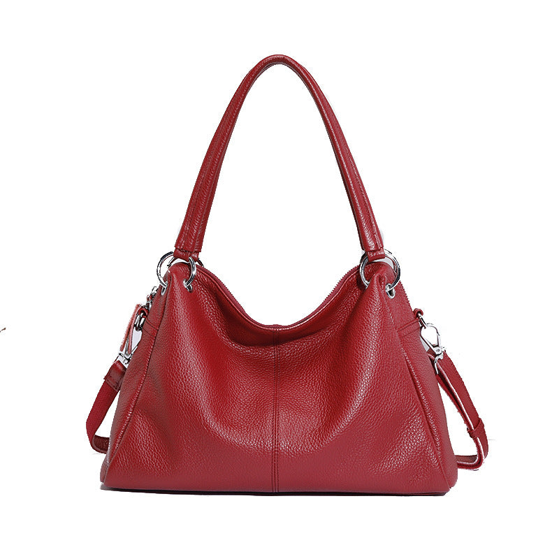 Women's Genuine Leather High Sense Light Luxury Niche Shoulder Bags