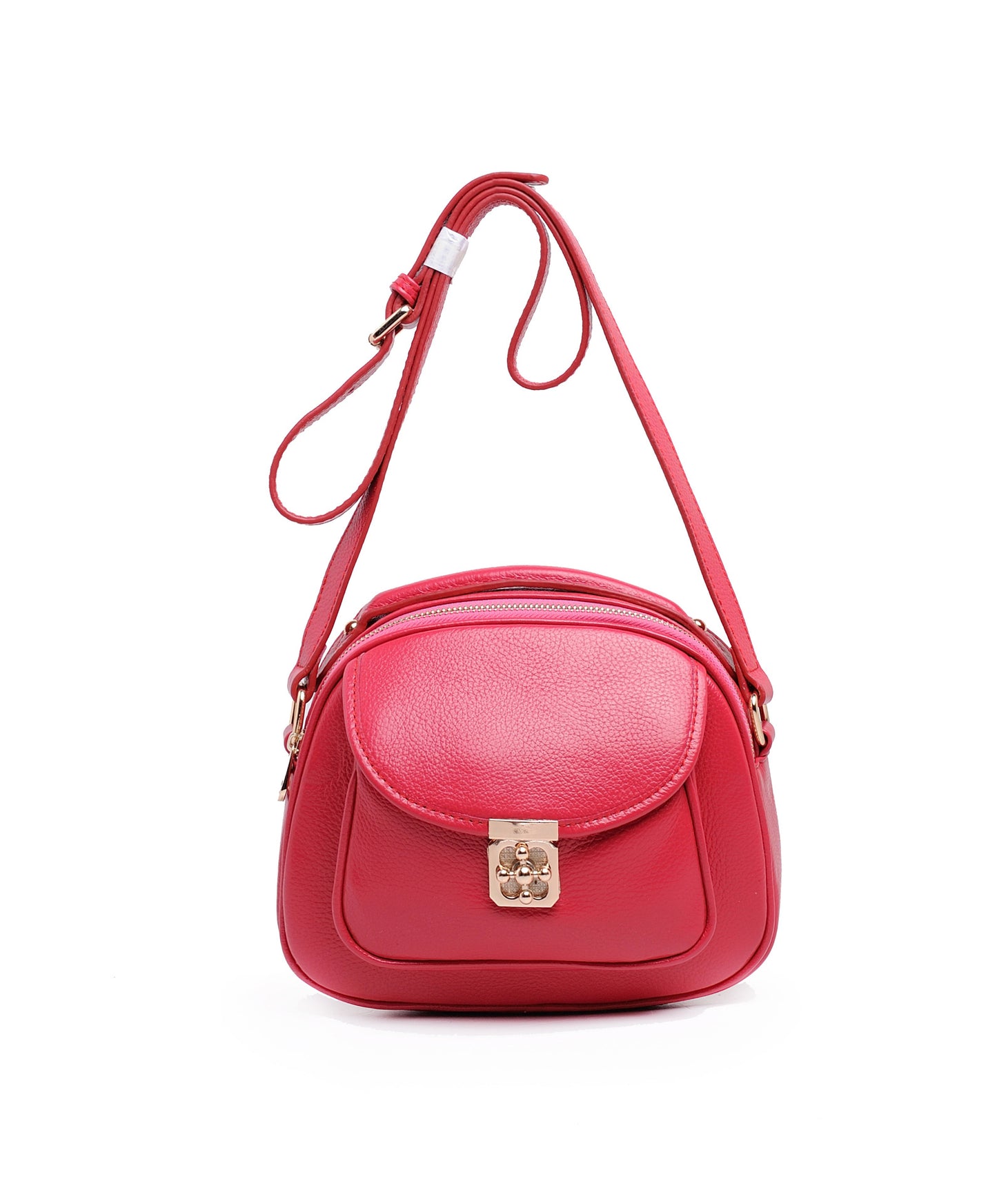 Women's Fashion Twist First Layer Cowhide One Genuine Shoulder Bags