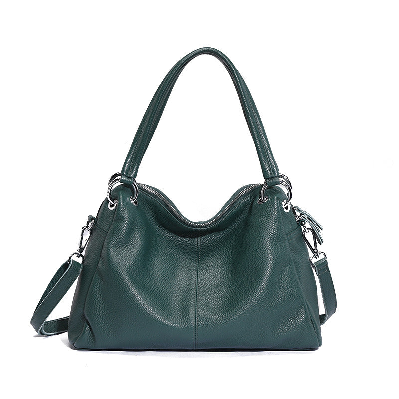 Women's Genuine Leather High Sense Light Luxury Niche Shoulder Bags