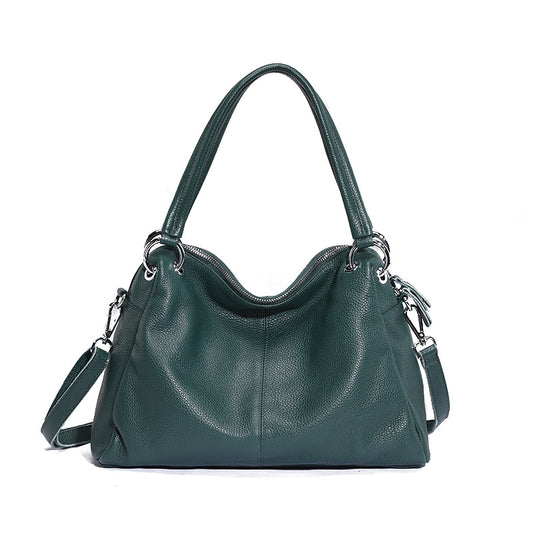 Women's Genuine Leather High Sense Light Luxury Niche Shoulder Bags