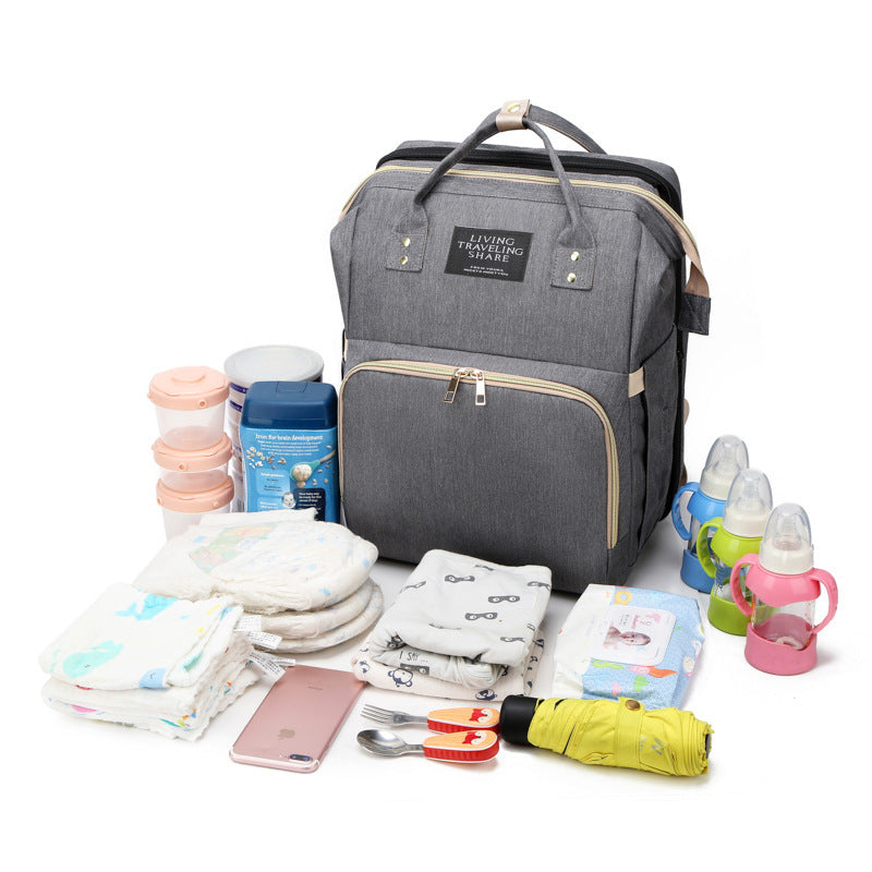 Portable Folding Crib Mummy Bed Fashion Bags