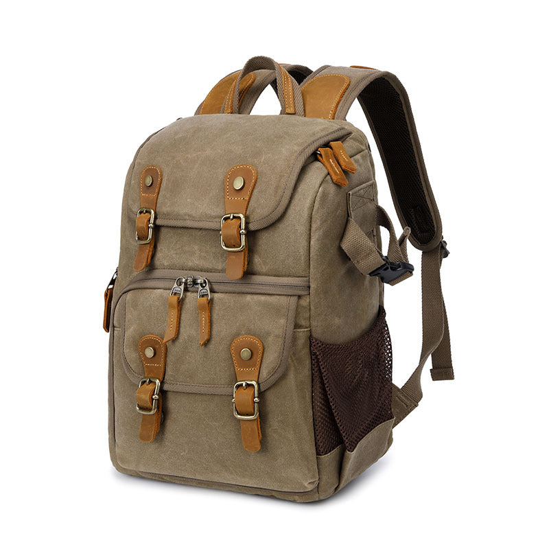 Waterproof Large Capacity Wax Dye Canvas Bags