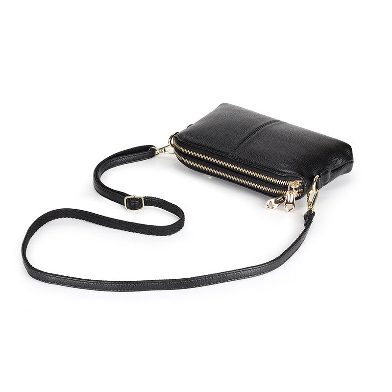 Women's Genuine Leather Simple Fashion First Layer Crossbody Bags