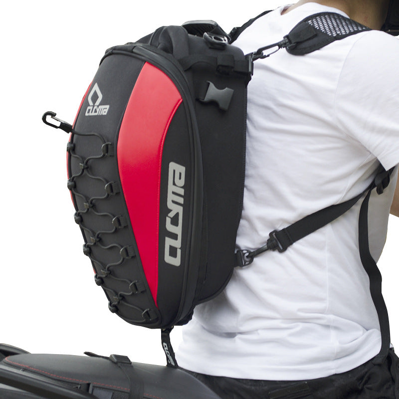 Motorcycle Helmet Backseat Large Capacity Waterproof Travel Bags