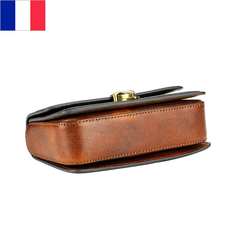Women's Classy French Genuine Leather Fashion Shoulder Bags